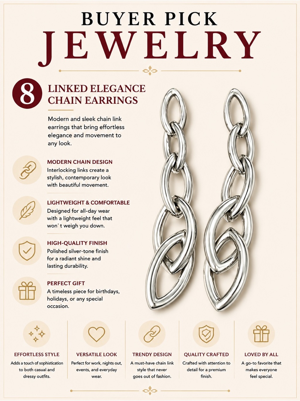 BUY NOW: Buyer Pick- Wo Hoo Earrings - Picture 9 of 13
